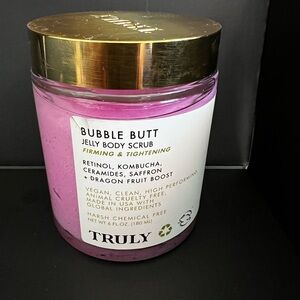 TRULY Bubble Butt Jelly Body Scrub - Pink and Gold